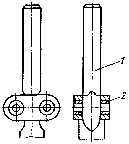 Вертикальный валик регулятора Вертикальный валик регулятора