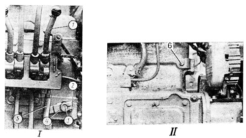 Привод к валику механизма декомпрессора