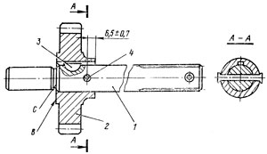 Валик привода масляного насоса